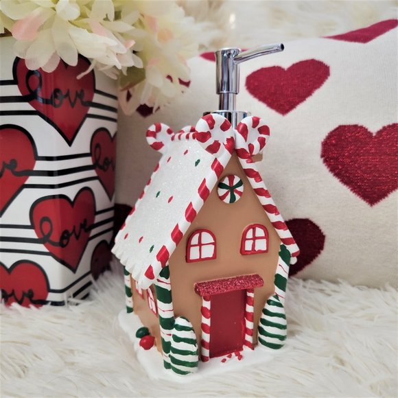 Unbranded | Bath | Gingerbread House Holiday Soap Dispenser New | Poshmark